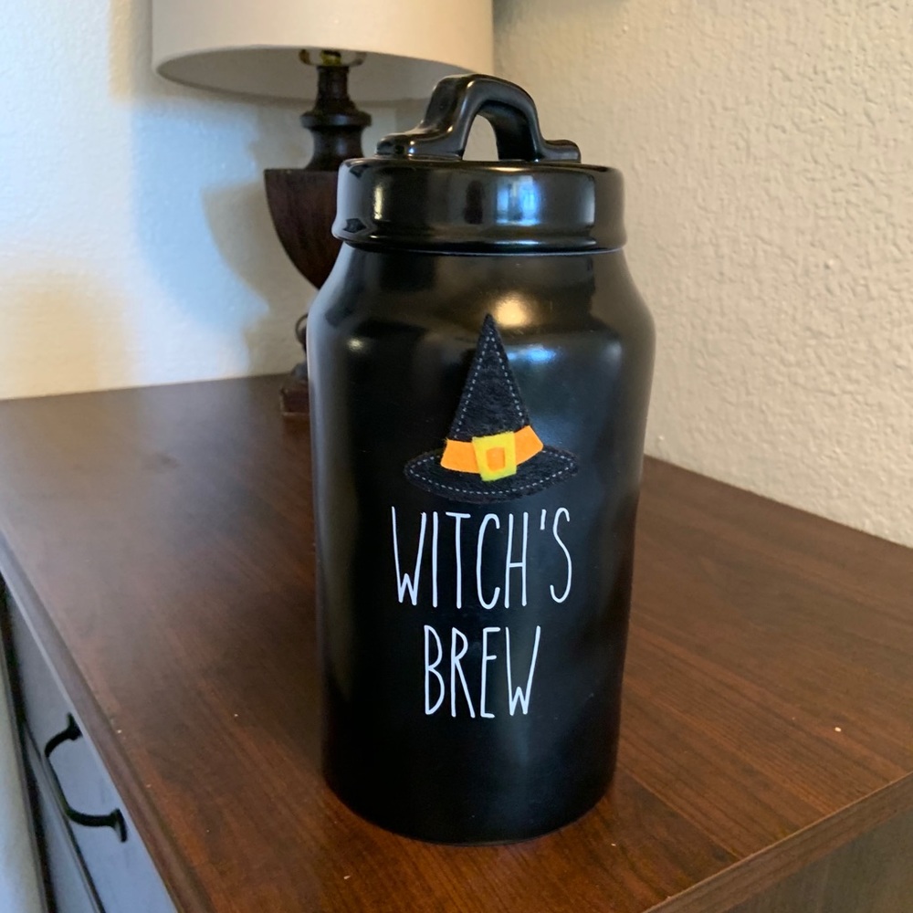 Rae dunn witches brew canister